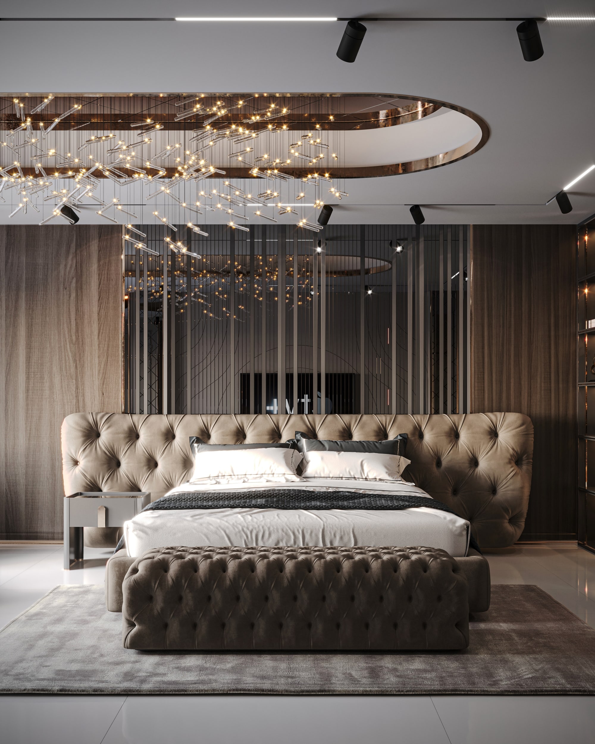 Luminous Suite yatak duvarı